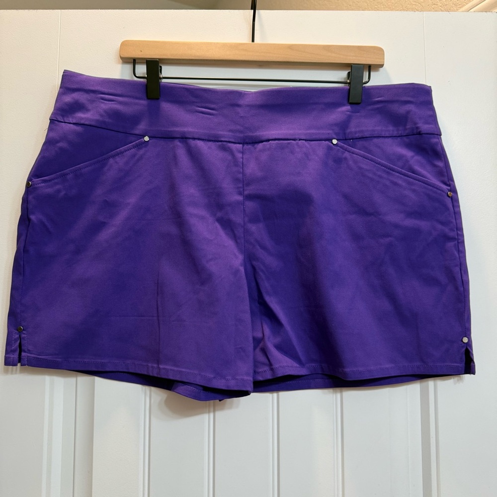 INC International Concepts Women's Purple Shorts